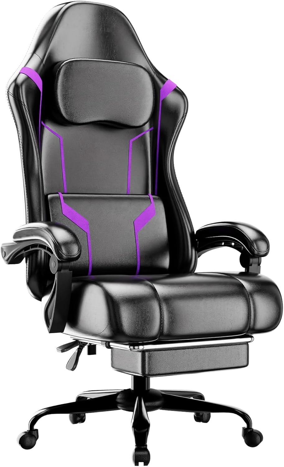 Computer Case - Silla de Juego Ergonómica con Cojín