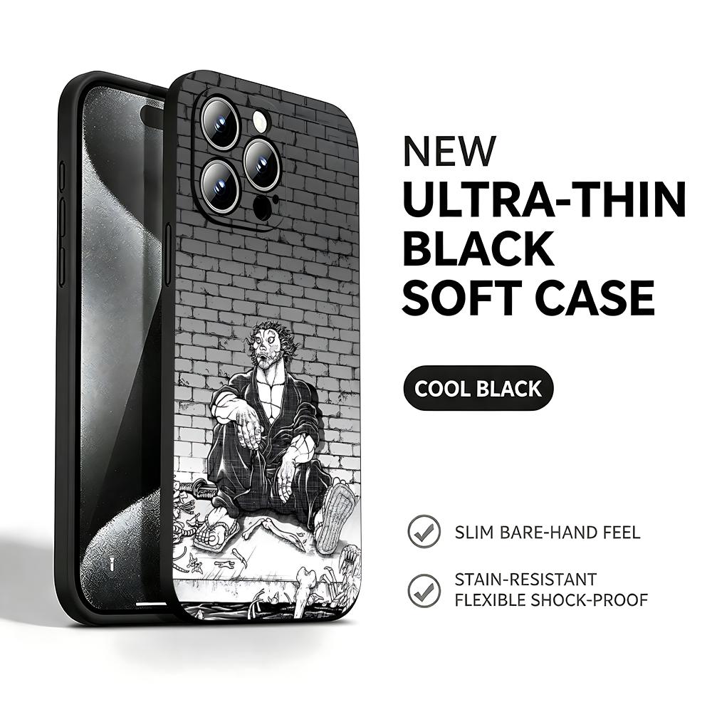 Mini Pc Case - Funda de teléfono Hot Anime Baki-Dou