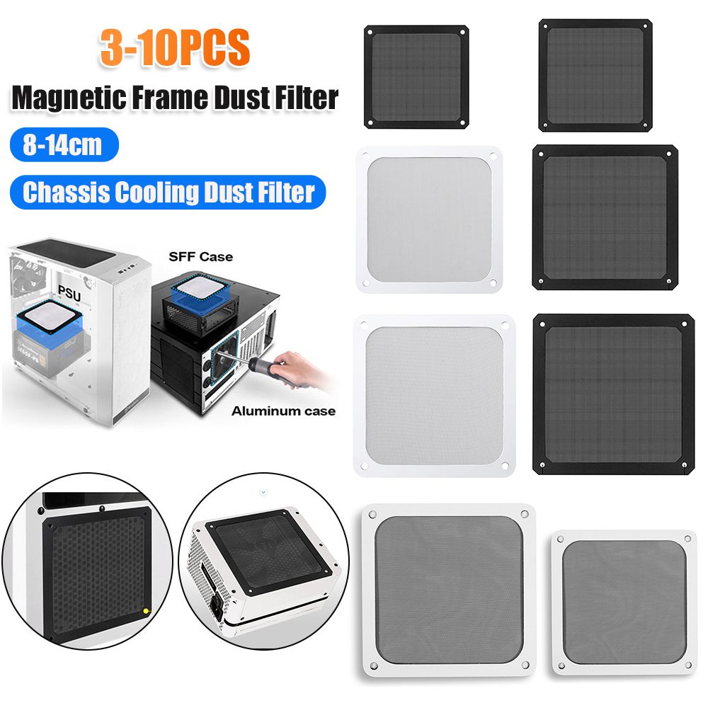 Dust Filter Pc - Filtro de Polvo Magnético para Ventilador