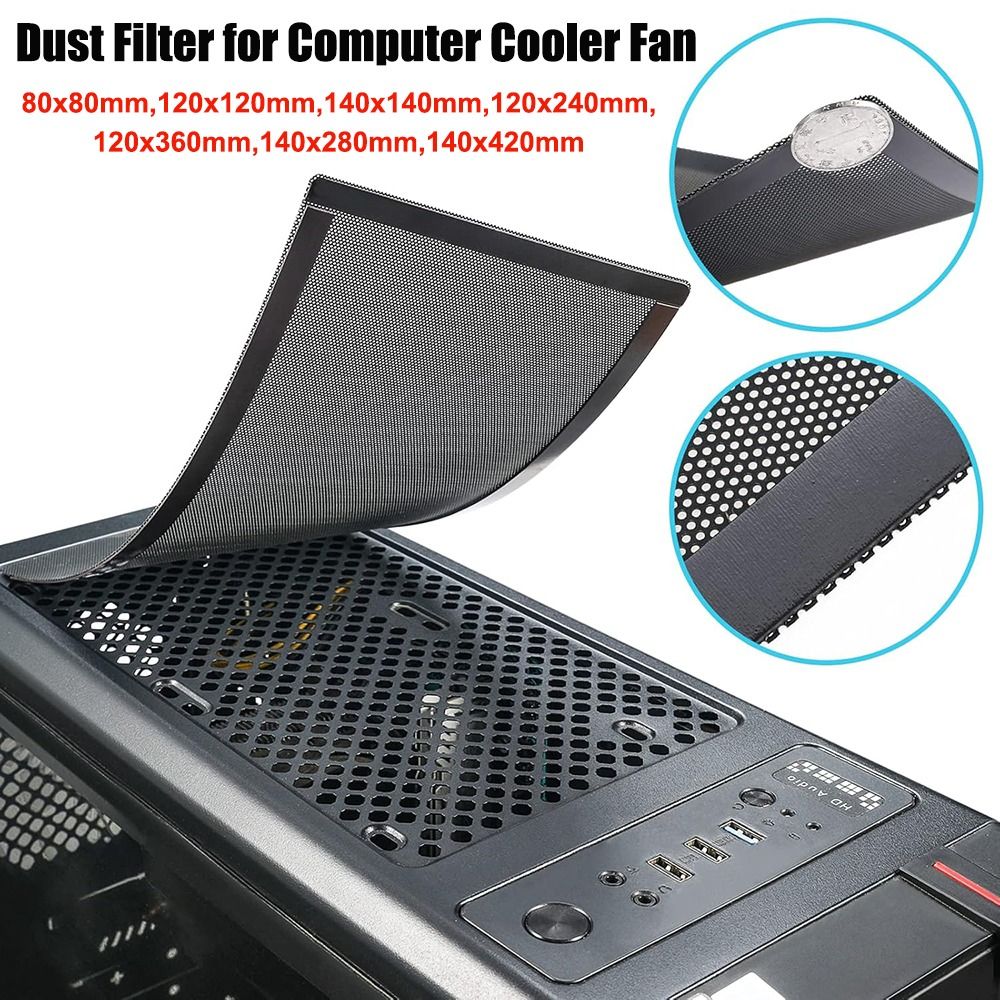 Dust Filter Pc - Nueva Cubierta de Filtro de Polvo