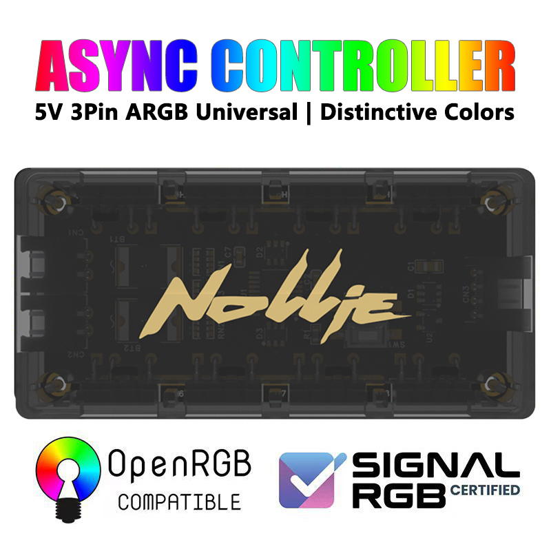 Case Fan Controller - Nollie SignalRGB OpenRGB Universal 5V 3PIN