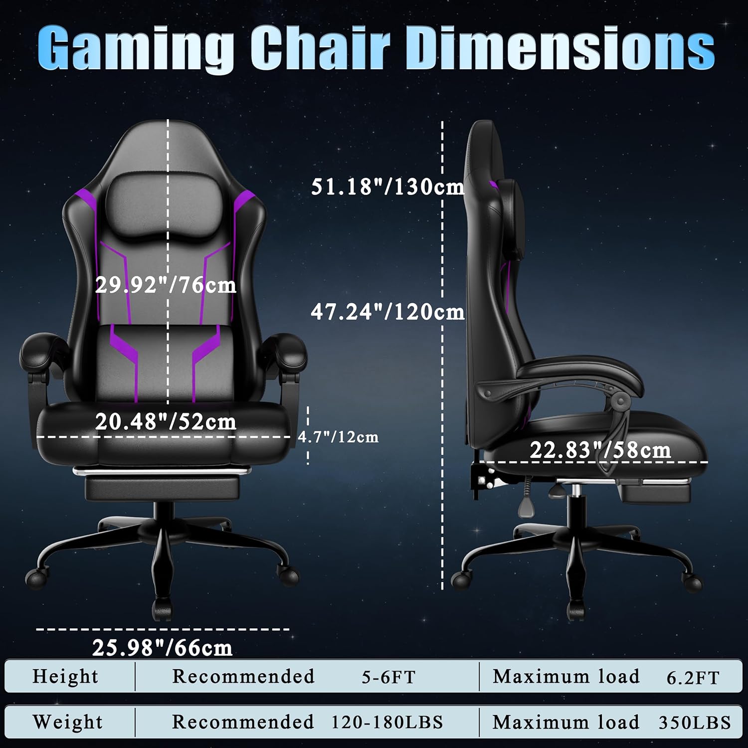 Silla de Juego Ergonómica con  - Computer Case reseña y precio
