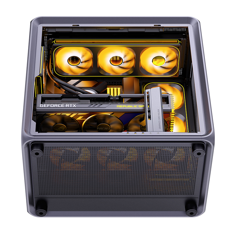 JONSBO BO400 ATX carcasa vista - Atx Case reseña y precio