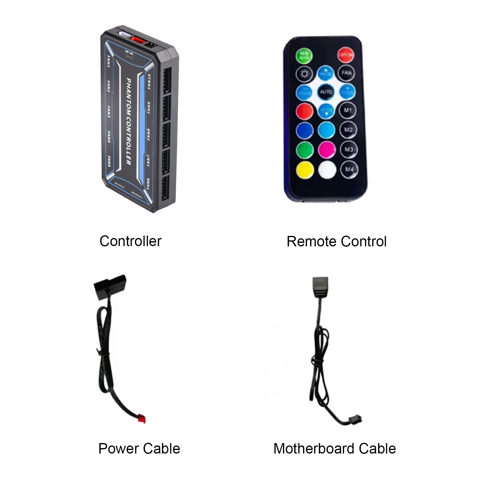 Concentrador de Ventiladores A - Case Fan Controller reseña y precio