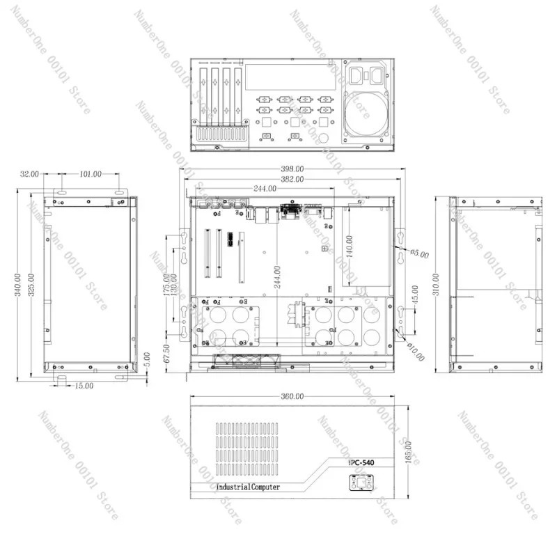Servidor de Control Industrial - Atx Case reseña y precio