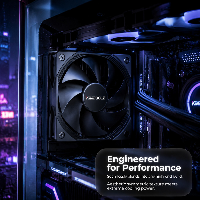 Ventilador de PC ultrafino Kim - Pc Chassis reseña y precio