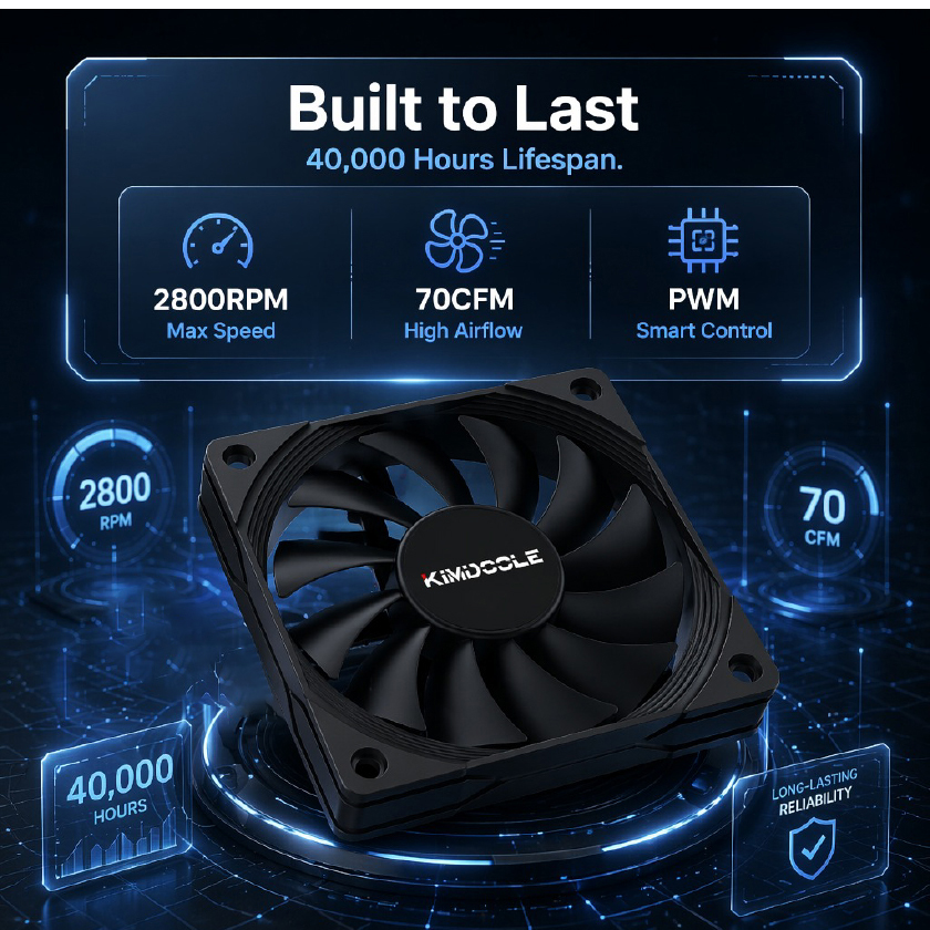 Ventilador de PC ultrafino Kim - Pc Chassis reseña y precio