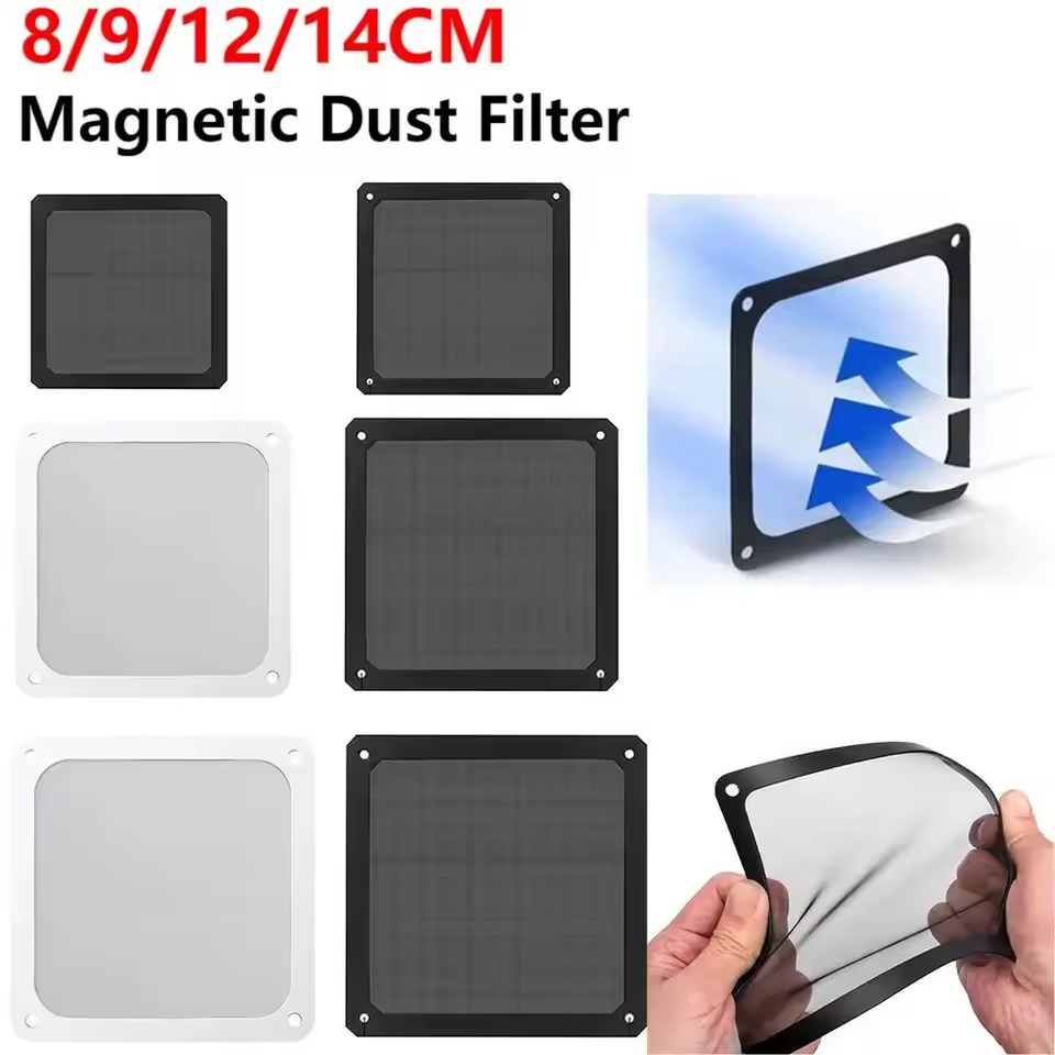 Filtro antipolvo magnético de  - Dust Filter Pc reseña y precio