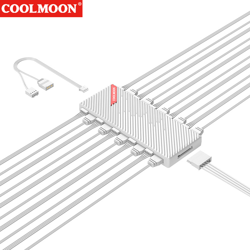 Placa base COOLMOON 5V 3 pines - Case Fan Controller reseña y precio